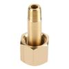 Universal Brass Adapters Nut Suitable For CGA 320 NPT1/4 Pressure Regulator Valves Gas Tanks Carbon Dioxide Applications