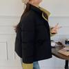 Navava Casual Daily Stand Collar Long Sleeve Padding Nc422