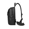 Trend Leather Film Men'S Bag, Crossbody Breast Bag, Street Hong Kong Wind Locomotive, Black Crossbody Bag, Casual Large-Capacity Breast Bag.