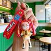 Magic Hunters Doll Keychain Cartoon Pvc Car Key Ring Bag Pendant Keychain Plush Keychain