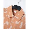 Summer New Tie-dye Lapel Short-sleeved Men's Beach Casual Sports All-match Shirt