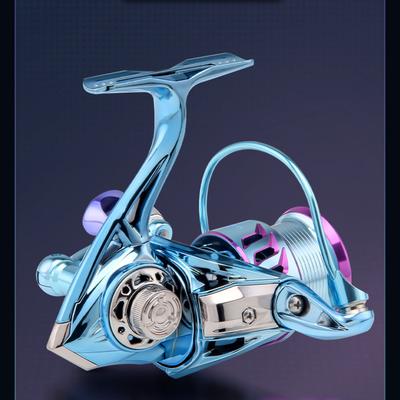 Premium Version of The Spinning Reel Micro-lure Fishing Reel No Loose Bearing Electroplating Process Suitable for Saltwater and Freshwater Fishing