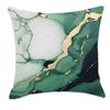 New Green Marble Gilt Series Pillows, Comfortable and Soft, Car Home, Bedroom, Bedside Pillows, Cushions