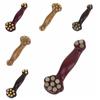 Copper Beads Meridian Message Comb Antistatic Wood Gua Sha Tool  Eye Relaxation