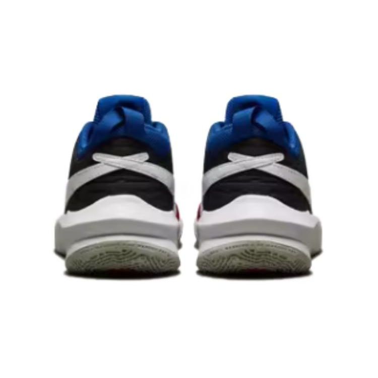 Nike Team Hustle D10 GS University Red Game Royal Kids Sneakers Off-Noir White CW6735-005
