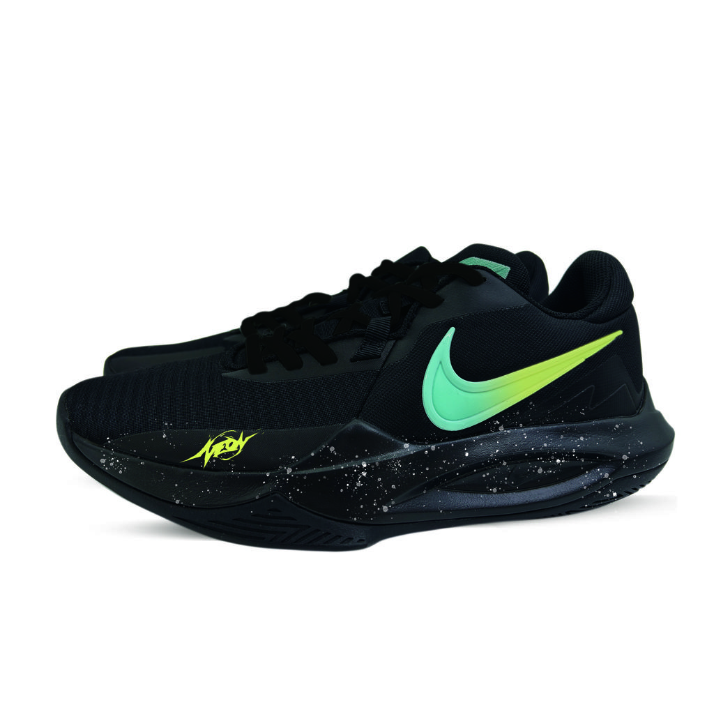 Nike Precision 6 Wind By Wind Fabric Cushioning Abrasion Resistant Height Increasing Low top Rubber Basketball Shoes IO7605-040(Team697-)