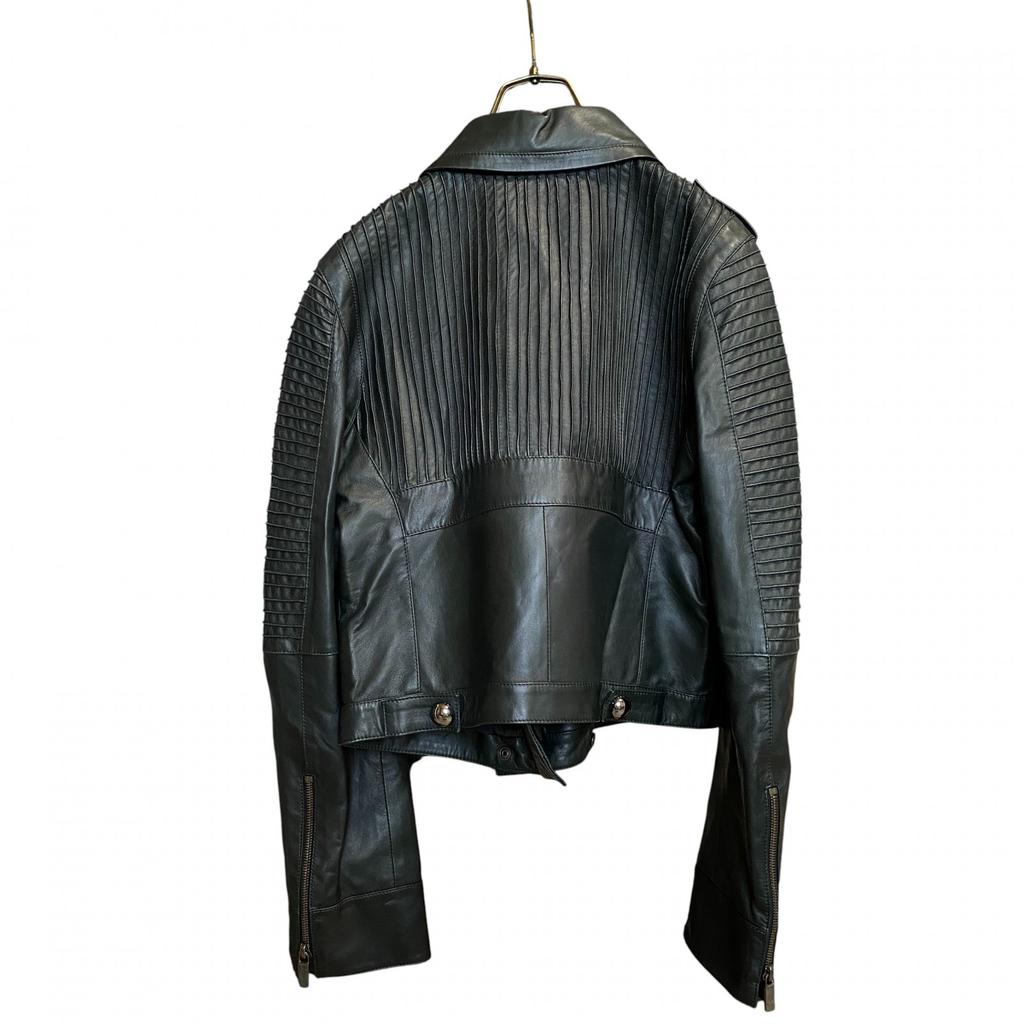 Używana kurtka CELINERiders czarna skóra Damska