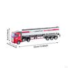 Assembled Truck Model Carrier Versatile Easy Assembly Semi-trailer Transport for Indoor