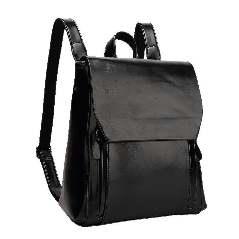 Retro College Women's Double Shoulder Bag Backpack Trendy Women's Bag