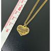 Used Moschino Moschino necklace gold heart bijoux