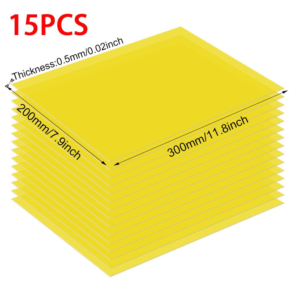 10/15pcs 3240 Circuit Insulation Board Epoxy Plate Fiberglass Insulation Sheet High Temperature Resistant Protection Board