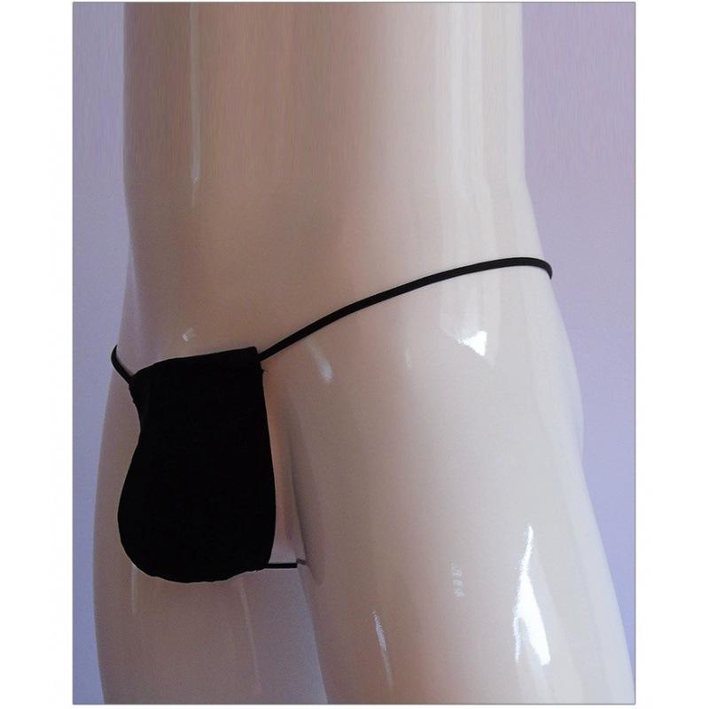 U-Convex Cotton Men's Low-Rise Single-Button Thong - Stylish Choice for Men