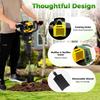 Portable 52CC Gas Tree Digger,1500/min Hammering 2-Stroke Engine for Tree Planting,Landscaping,Nursery & Fence Post Installation