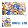 Extra Large Lucky Star Izumi Konata Hiiragi Kagami Loli Anime Girls Character Big Mouse Pad Mousepad XXL Keyboard Desk Mat