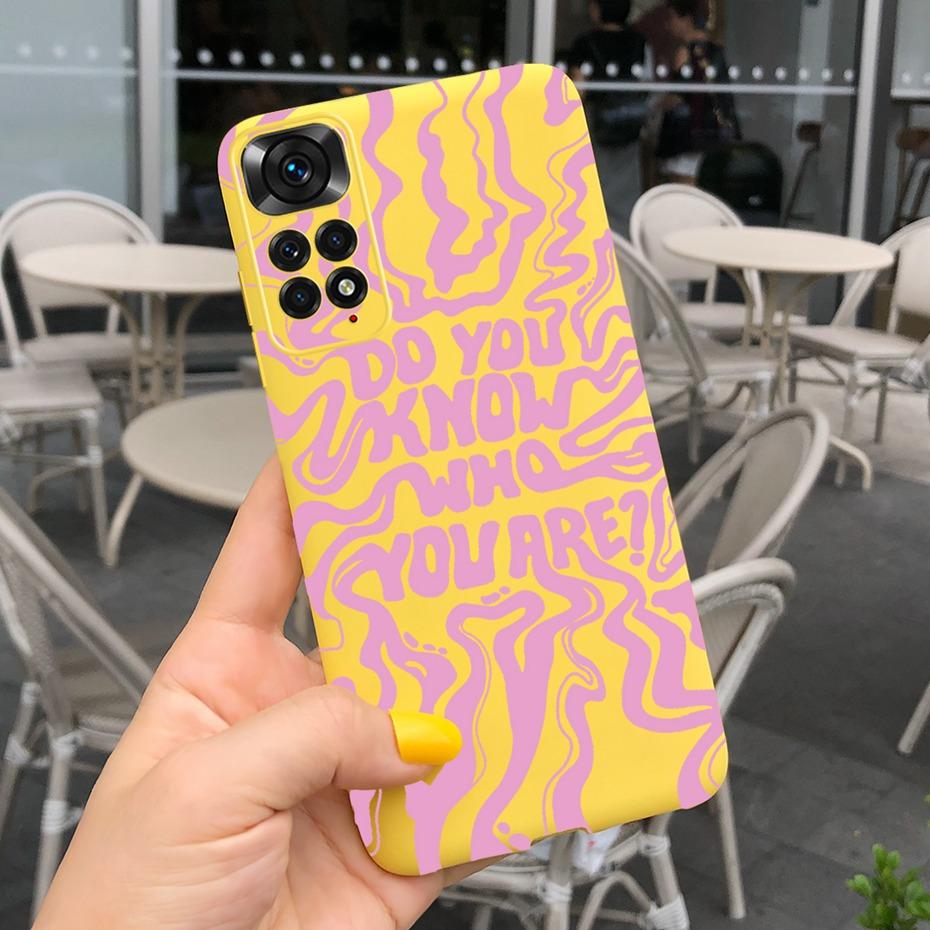 For Xiaomi Redmi Note 11 Pro Case Redmi Note 11 11S 4G Lovely Pattern Jelly Silicone Soft Cases Cover For Redmi Note11 S 11 Pro
