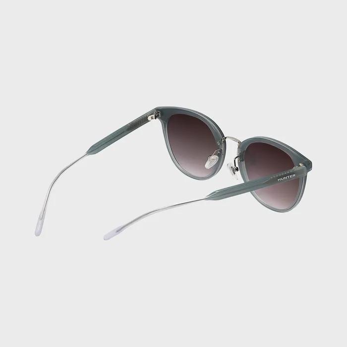 [WOMAN] Flat Bar Round Sunglasses - Green HTB16
