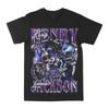 Lamar Jackson Henry Ravens Fotbalista Unisex Bavlněné Tričko Streetwear Vintage Retro Styl Černá