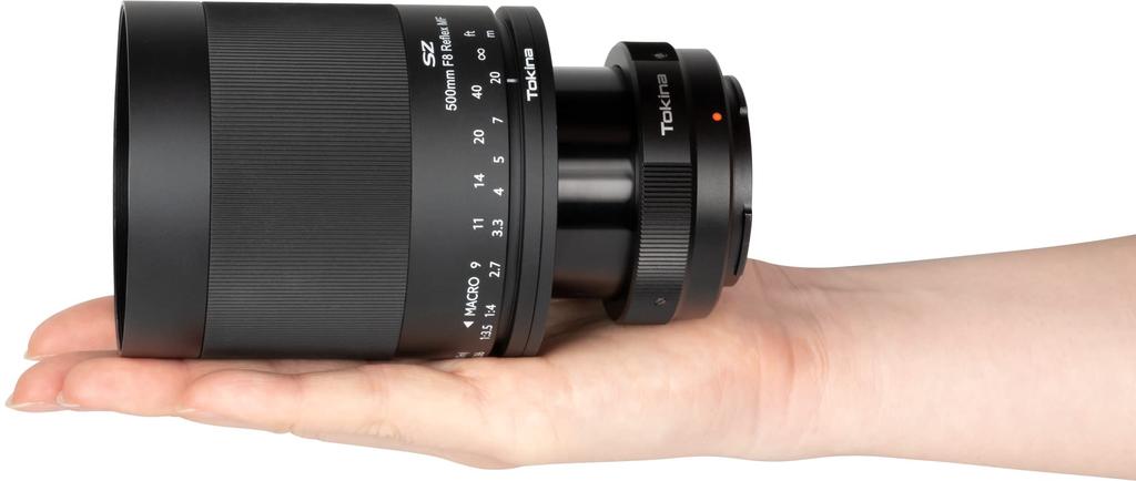 TOKINA SZ 500mm F8 Reflex MF Telephoto Mirror Canon Manual Interchangeable 640685 Lens, EF-M Mount, Focus, Mount, Full-Frame Compatible,