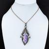 Lepidolite Pendant Copper Wire Wrapped Pendant Gemstone Jewelry Designer Pendant Gift For Engagement Copper Jewelry Handmade Antique Pendant