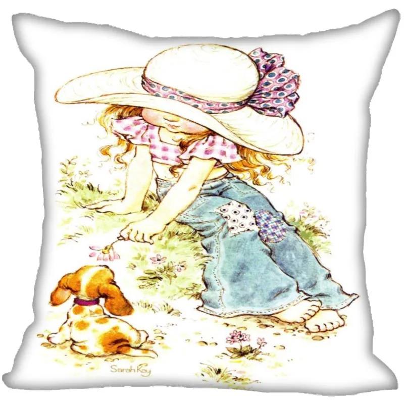 

45x45cm Sarah Kay Polyester Cushion Cover Children s Room Decoration Pillow Case Living Room Chair Sofa Home Decoration 1007 45x45cm 18x18in