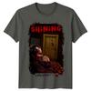 The Shining TShirt Unisex Summer Stanley Kubrick Classic Horror Movie Retro Graphic Short Sleeve Streetwear Fan Tee