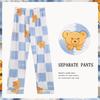 Women's Korean-Style Loose Pajama Pants - Imitation Cotton, Spring/Autumn