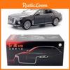 Qi Alloy Hong Car Model With Door Opening And Acousto Optic Design Gift For