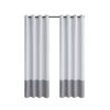 2 Panels Blackout Outdoor Curtains for Patio Waterproof, Sun Blocking Blinds Weatherproof Outside Privacy Curtains For
