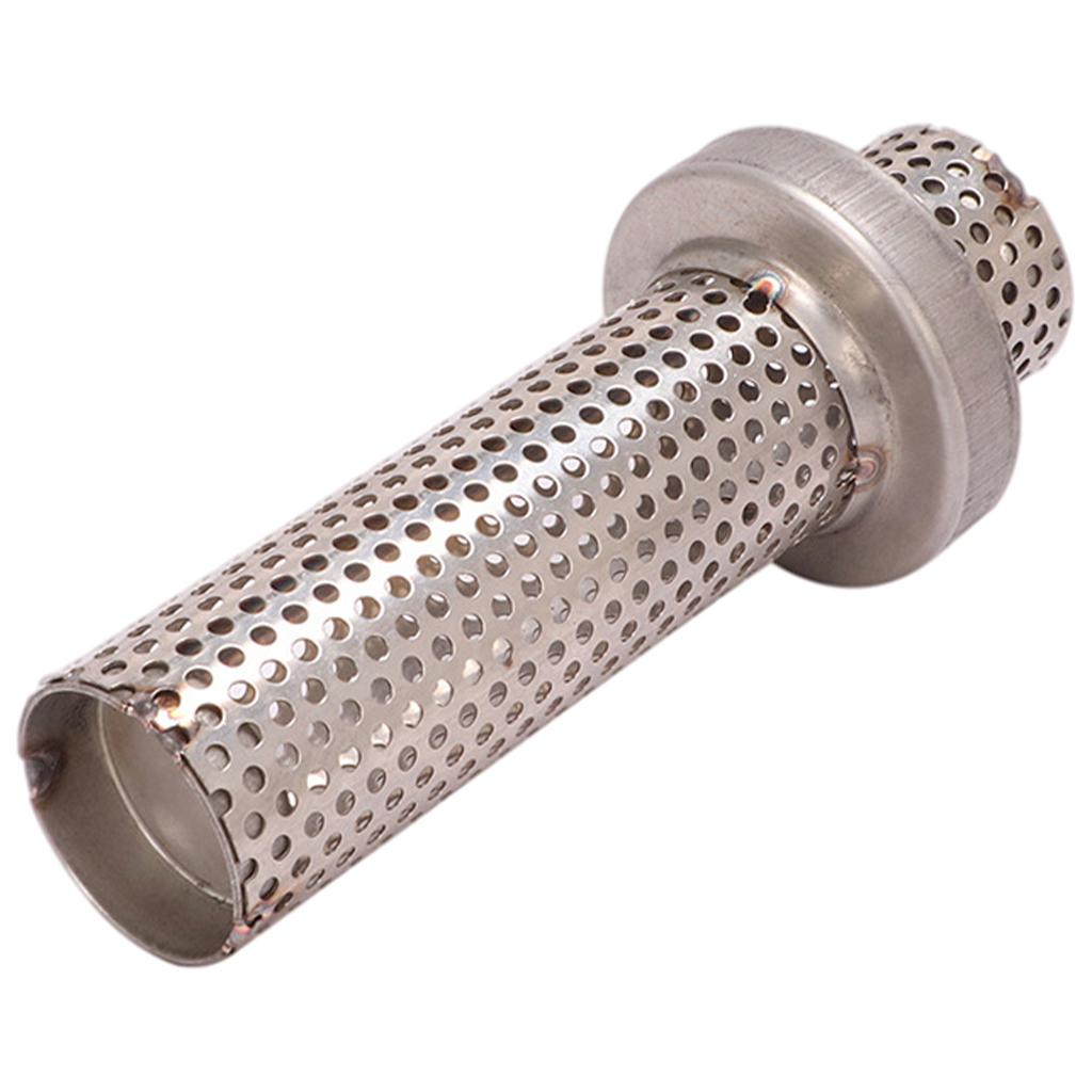 Tubo di Scarico in Acciaio Inossidabile Adattamento Universale Tubo di Scarico per Moto Riduzione del Rumore DB Insert per Moto Scooter