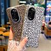 For Huawei Nova 13 13 Pro 12  Plated Graffiti Large Hole Metal Lens Ring Anti-Fingerprint Anti-Drop Phone Case