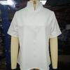 Spring/Summer Style Versatile Commuter Stand Collar Short Sleeve Shirt