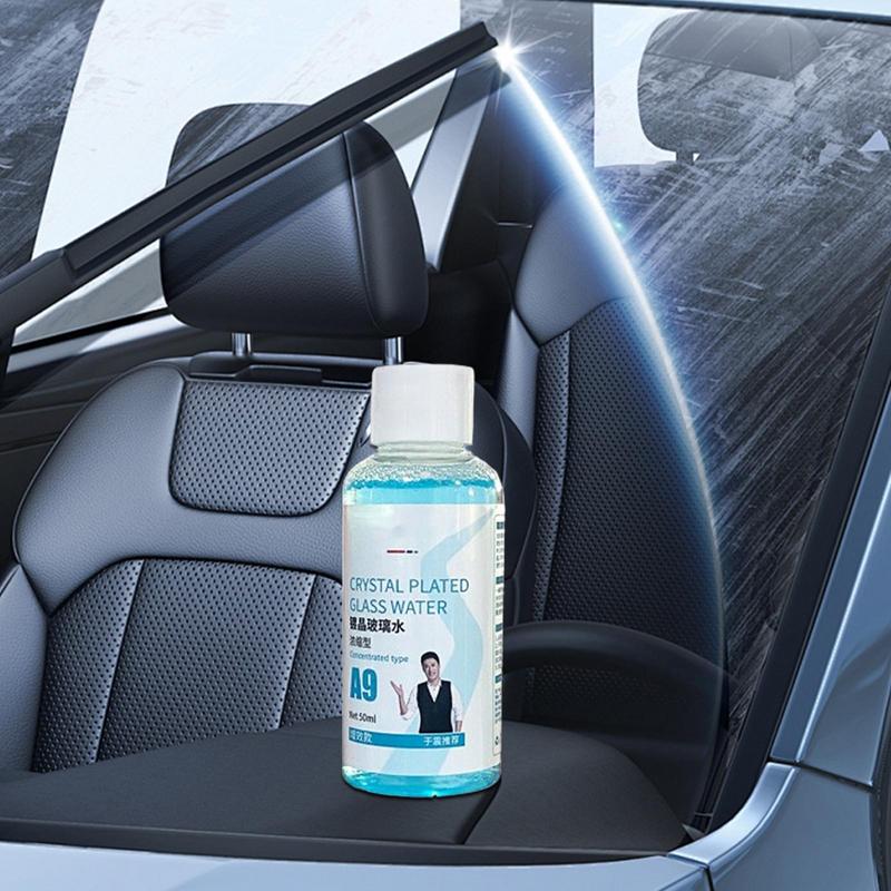 Líquido Limpiaparabrisas de Vehículo Agente Limpiacristales 50ml Limpiador de Lavaparabrisas para Ventanas de Coche Accesorios para Lavado de Coches