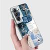 C-Conan Gray Wishbone Phone Case for Samsung A16 A26 A36 A56 A17 A37 A57 A07 A06 A02S A03 A04S A05S Galaxy Note 20 10 A50S A71 A