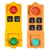 4/2Button Wireless Controller Systems for Industrial Lifting Equipment Improved Safety Features,Wireless Remotes Control