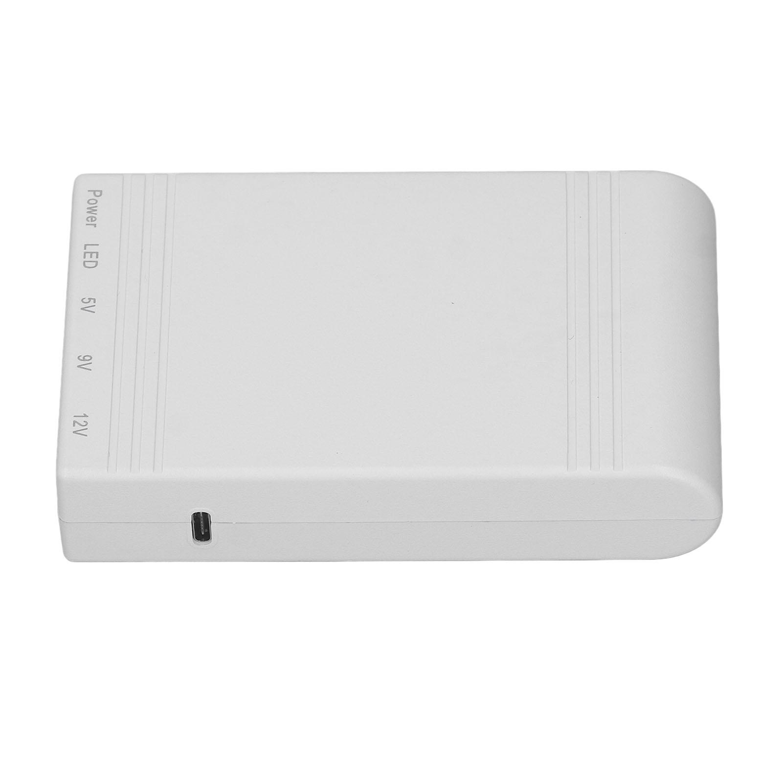 

Джерело безперебійного живлення Mini UPS 10400mAh USB 5V DC 9V 12V Output DC 5V Input for Camera