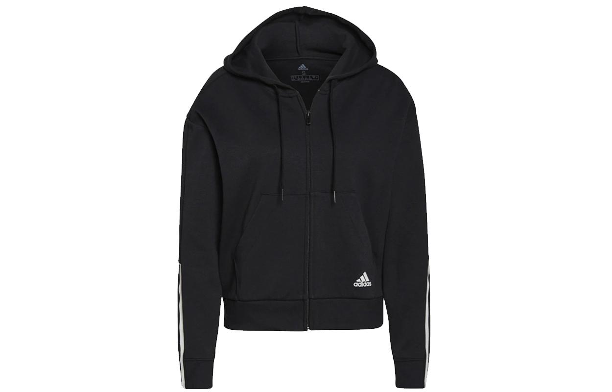 Adidas Jackets Women s Black Hooded Moderate Other GS1380 S