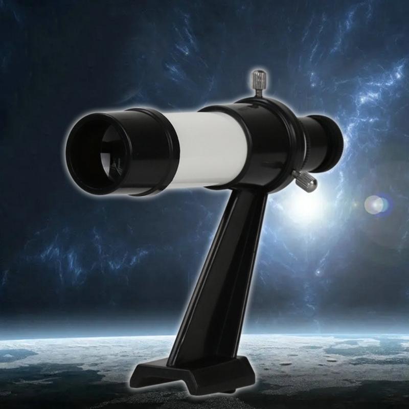 Accessori Telescopio Astronomico 5X24 Cannocchiali Cercatori Star Viewer Cannocchiale Cercatore Portatile con Staffa Base Supporto Montaggio