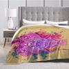 Printed Blanket Flannel Sofa Blanket Digital Printed Blanket
