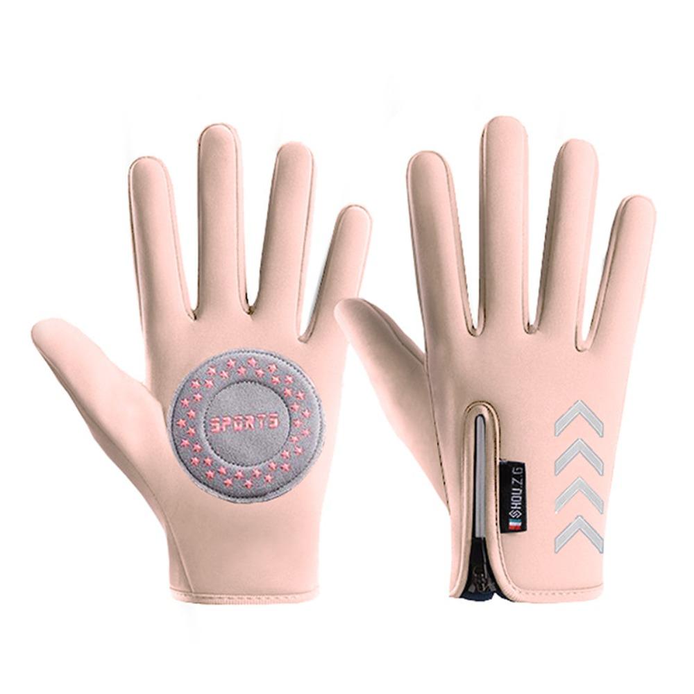 Cold Wingproof Warm Kids Gloves with Zipper Bicycle Sports Mittens  Kids Gift