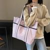2025 new canvas bag multi-pocket handbag shoulder bag tote bag yoga bag fashion bag