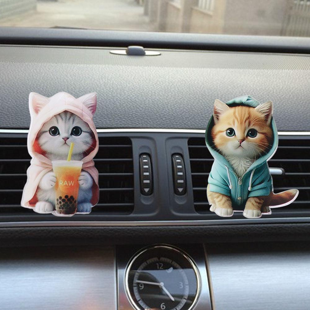3pcs Animal Shape Freshener Diffuser Long-Lasting Fragrance Car Scent Car Decoration