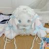 Lolita Plush Bunny Bag With Bow For Daily Use And Collectors Style
