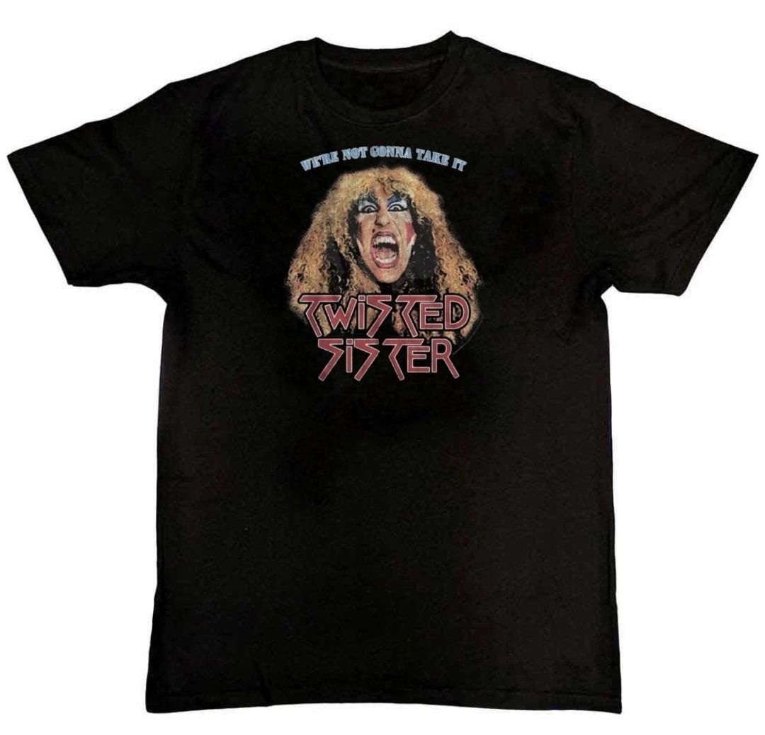 Twisted Sister Not Gonna Take It Graphic Print T-Shirt XXXL