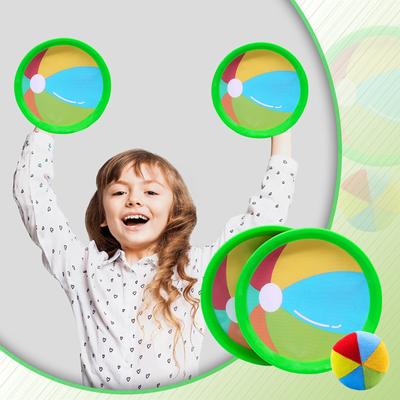 Toss And Catch Ball Set For Kids-Paddle Catch Ball Games Toy Outdoor Games