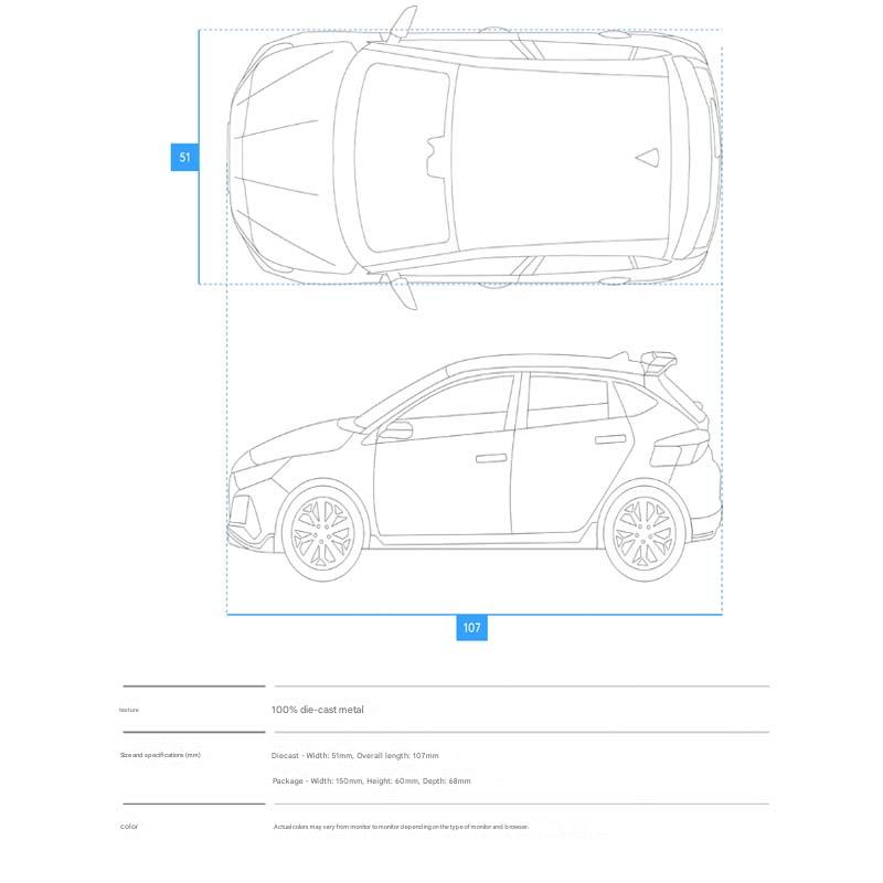 HYUNDAI KOLLEKTION Echter i20 N 1:38 Modellautos