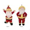 Christmas Decoration Ornaments Resin Santa Claus Pendant for Party Supplies