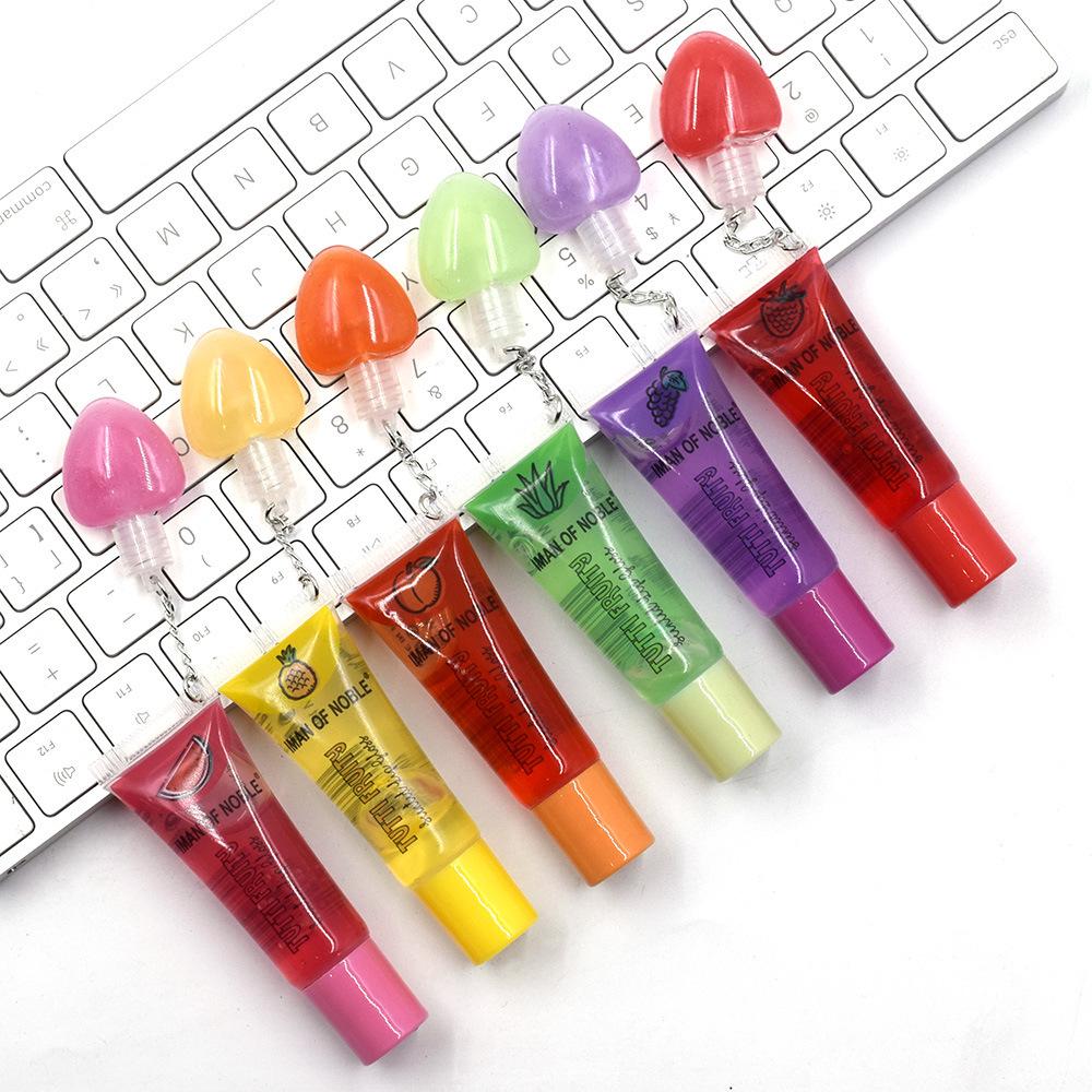 IMAN OF NOBLE 24-Piece Transparent Lip Oil & Peach Heart Lip Gloss Set