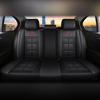 PU Leather Luxury Car Seat Covers for Rear Three-Seater Protective Pads for Sedans and SUVs - Durable Comfortable and Stylish Pickup Truck Seat Covers