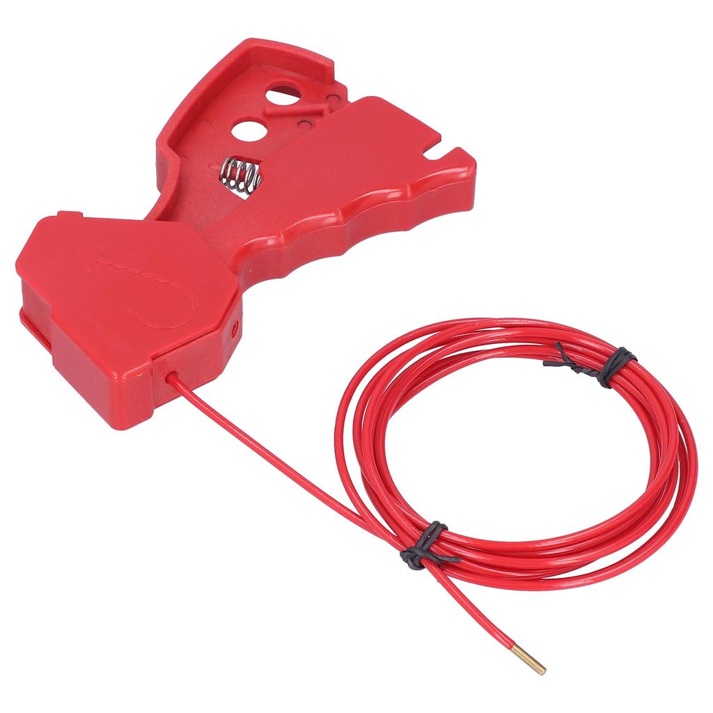 Cable Lockout High Temperature Resistance Corrosion Resistant Nylon Adjustable Safety Cable Lock
