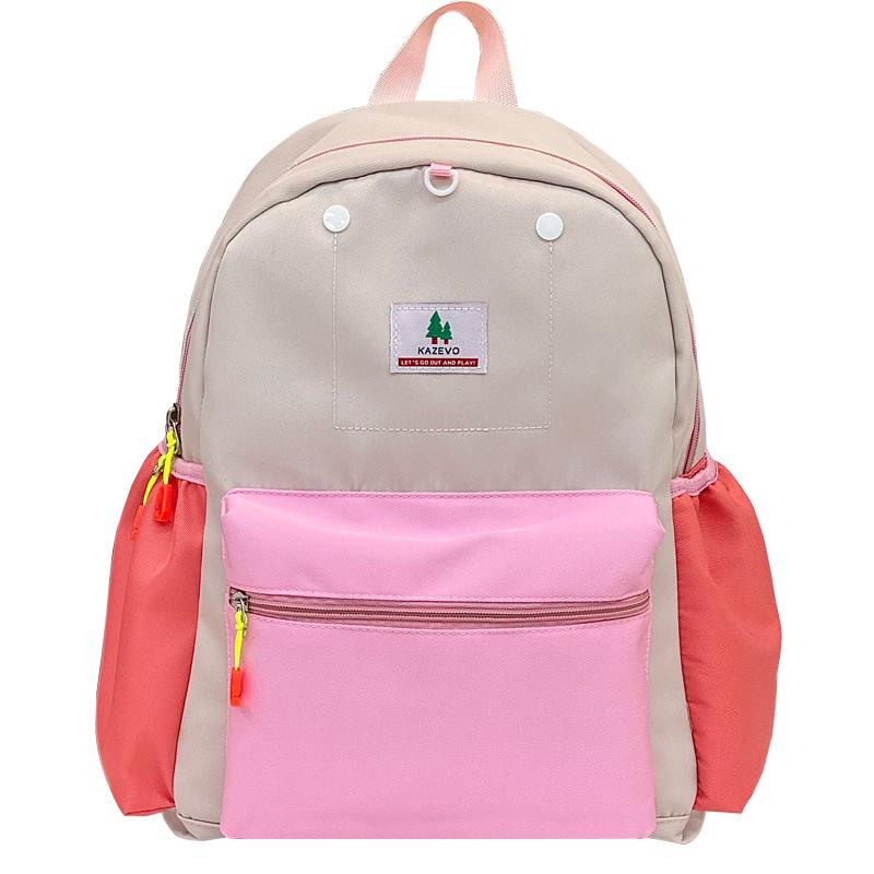 Schoolbag Japanese Children's Schoolbag Candy Color Light Contrasting Color Cute Anti-splashing Versatile Casual Primary School Student Backpack